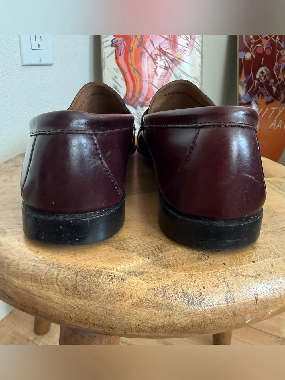 Vintage 90s 2000s Leather Penny Loafers Brooks Brothers ~ Size 5.5 M / 7 W